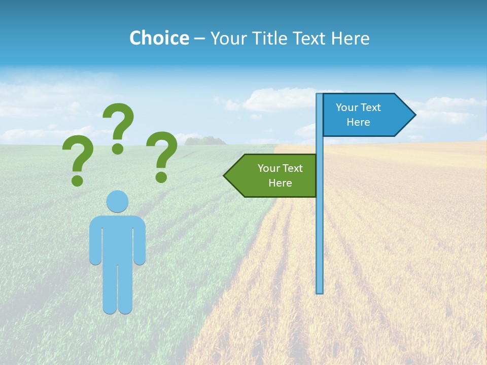 Outdoor Plain Yellow PowerPoint Template