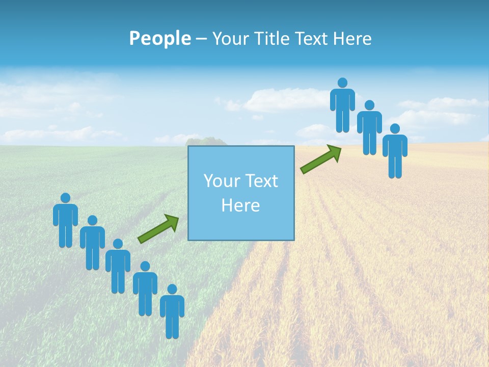 Outdoor Plain Yellow PowerPoint Template