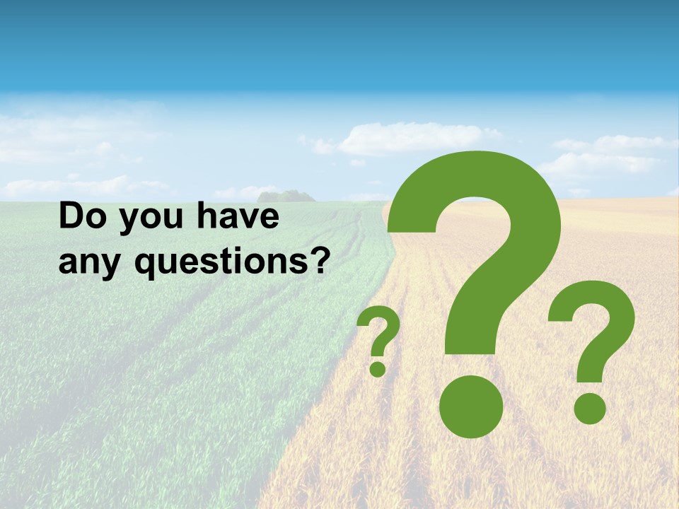 Outdoor Plain Yellow PowerPoint Template