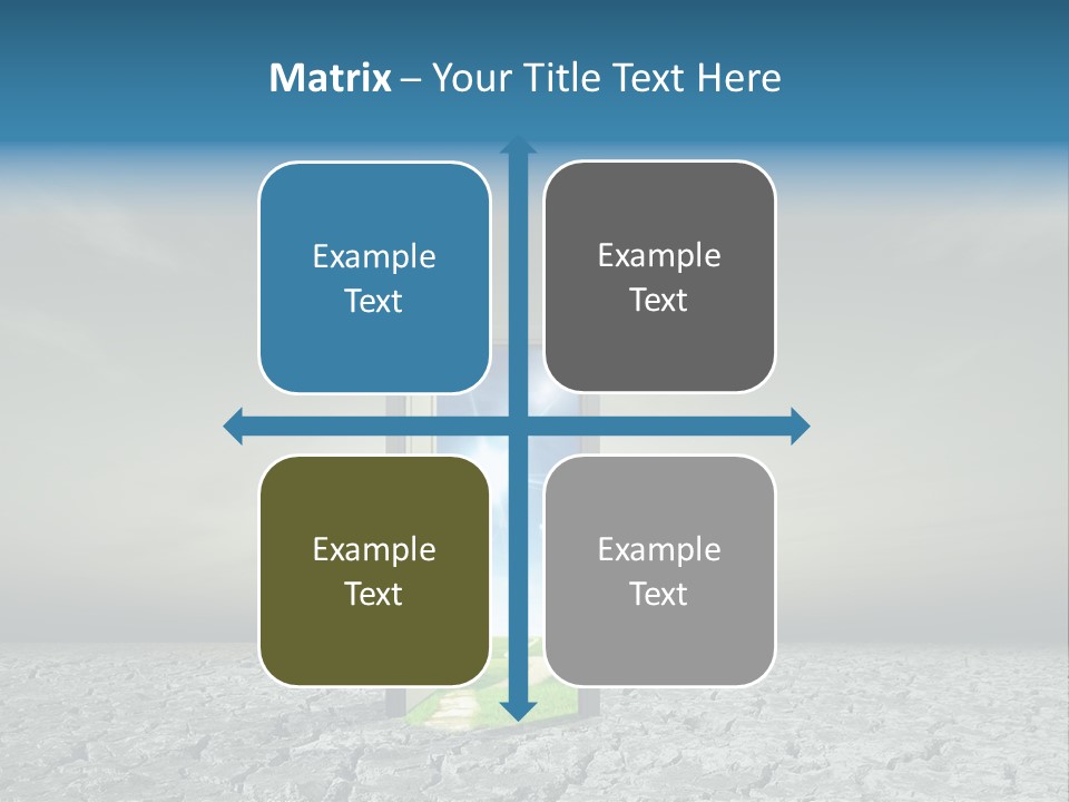 Life Door Hope PowerPoint Template