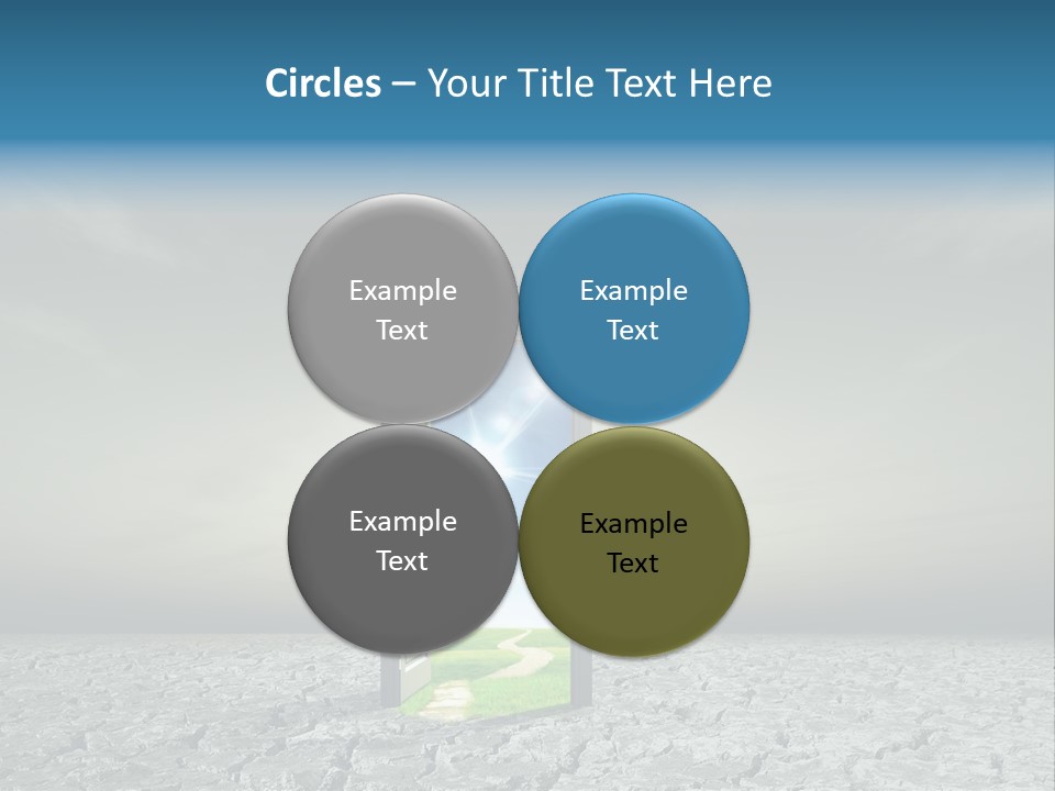 Life Door Hope PowerPoint Template