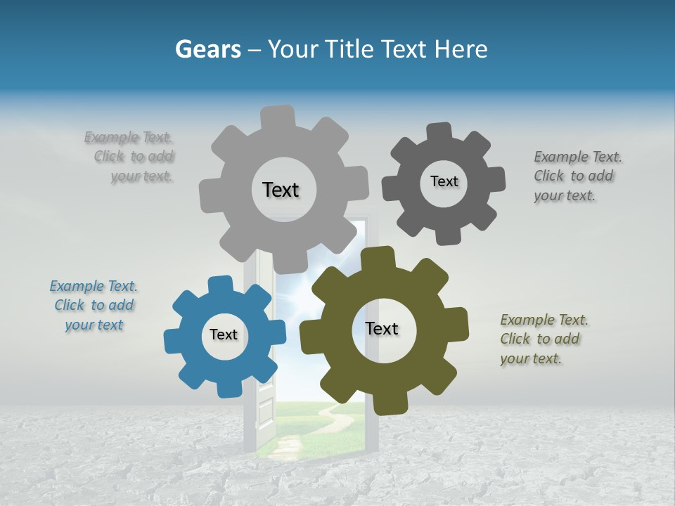 Life Door Hope PowerPoint Template