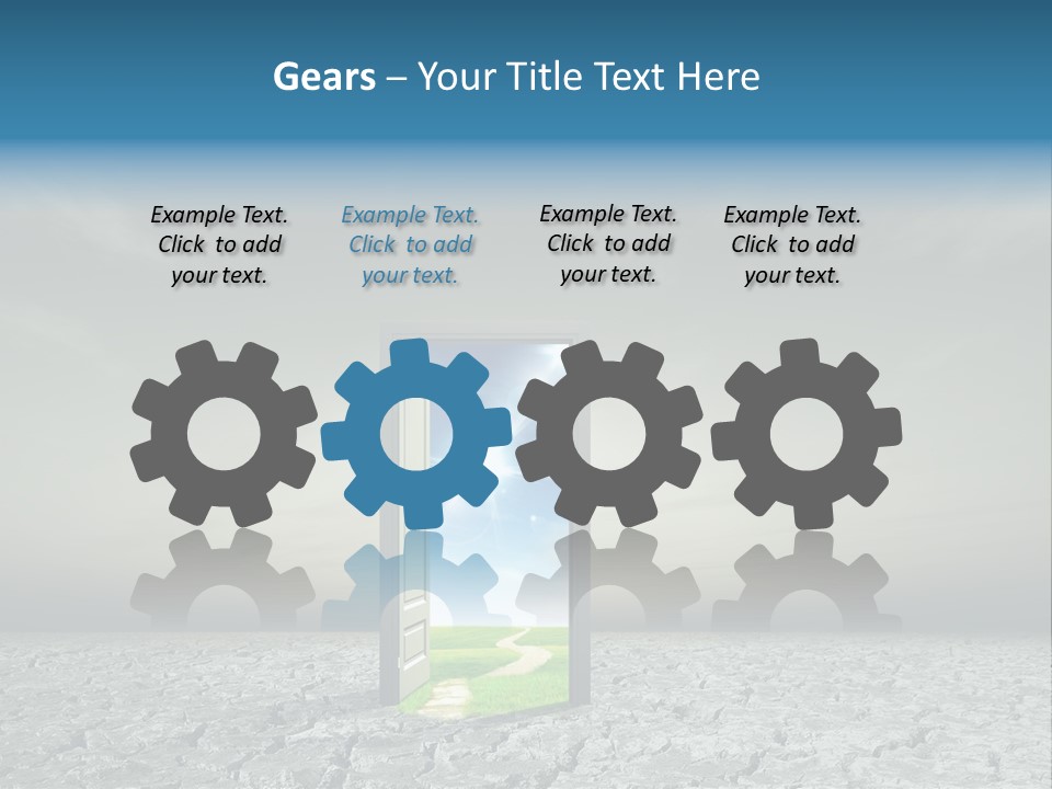 Life Door Hope PowerPoint Template