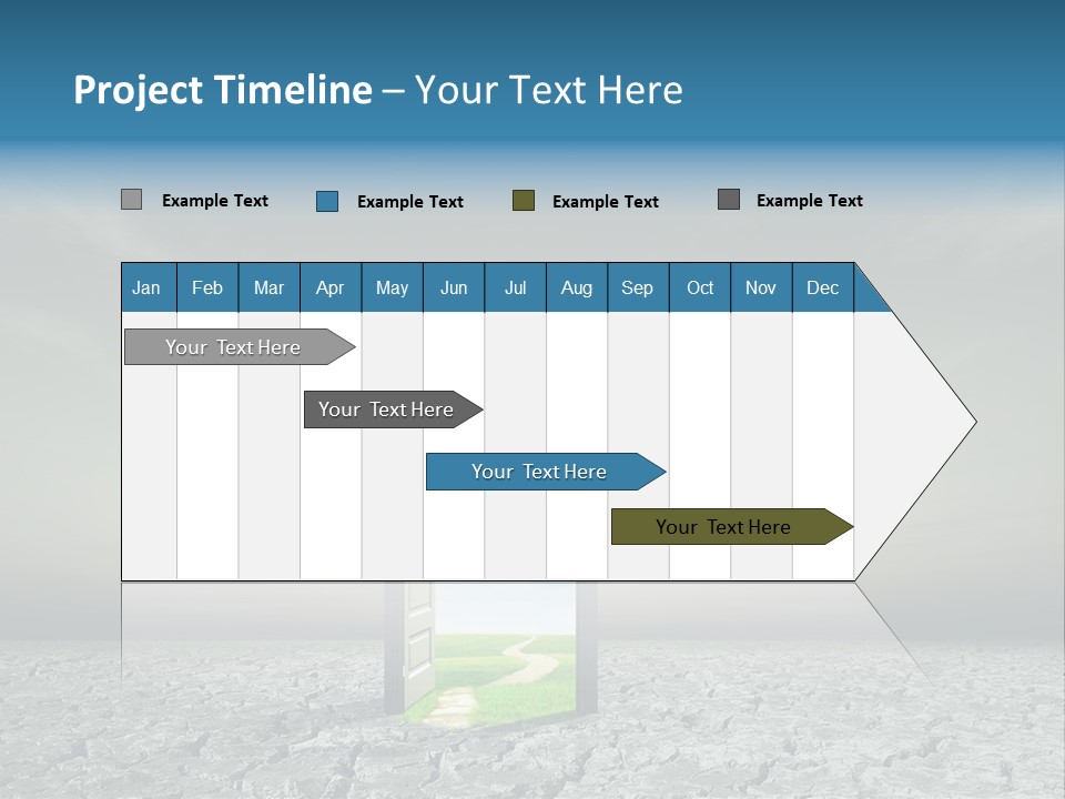 Life Door Hope PowerPoint Template