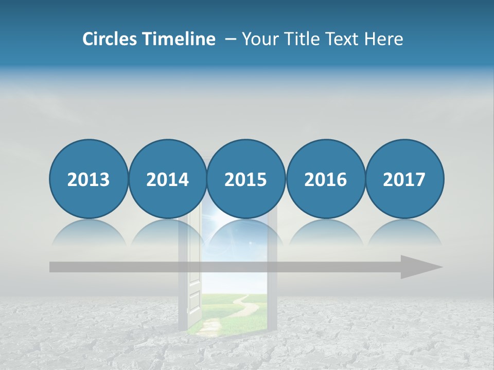 Life Door Hope PowerPoint Template