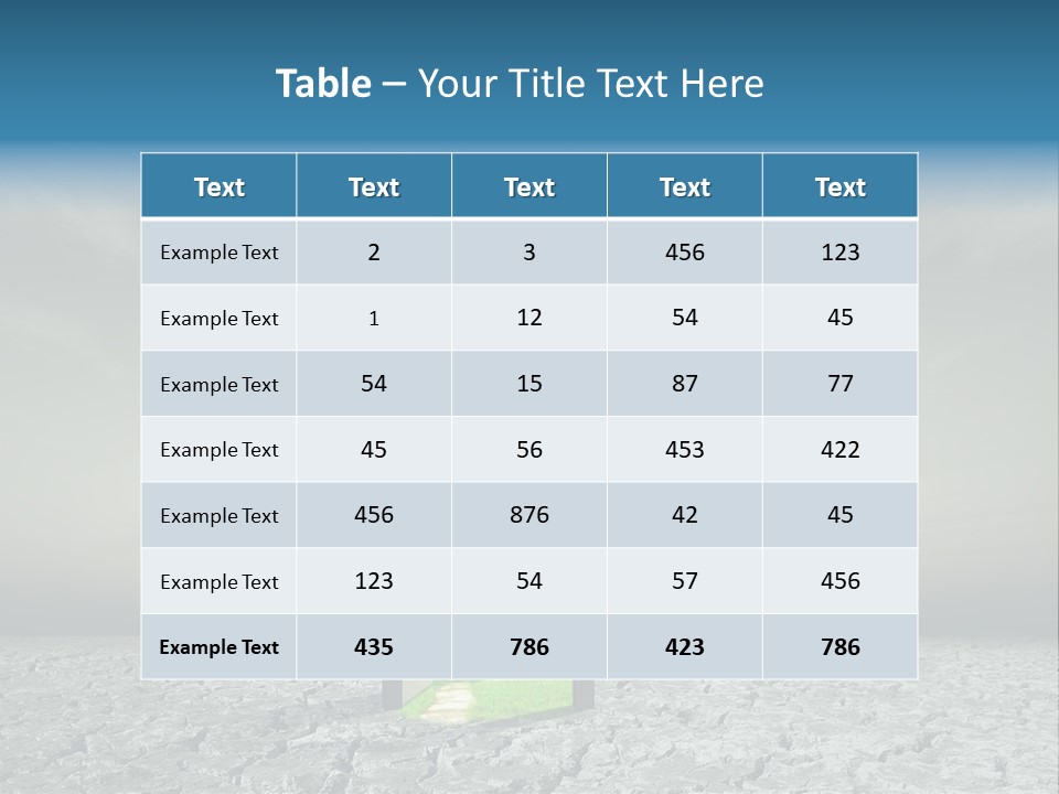 Life Door Hope PowerPoint Template