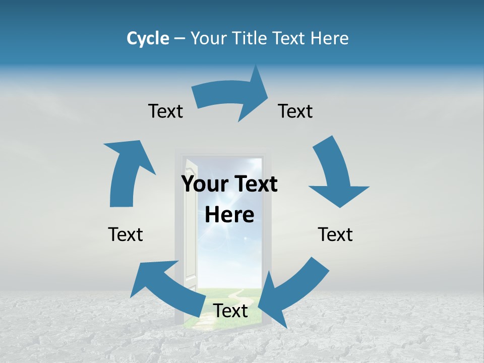 Life Door Hope PowerPoint Template