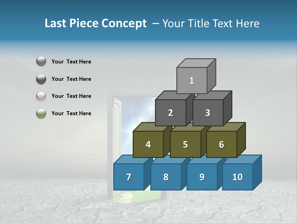 Life Door Hope PowerPoint Template