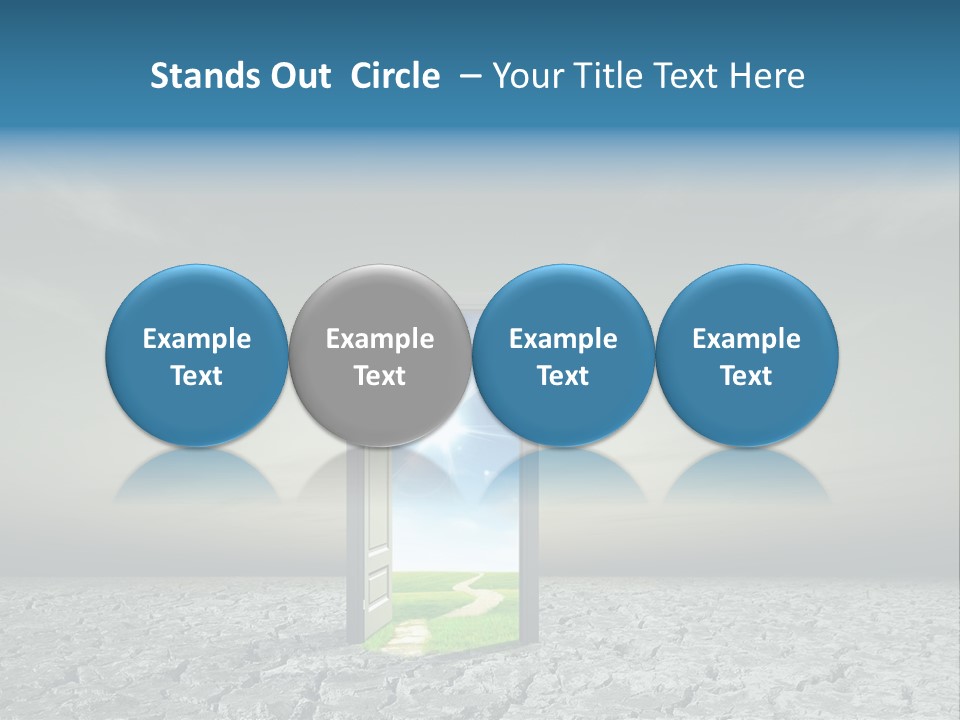 Life Door Hope PowerPoint Template