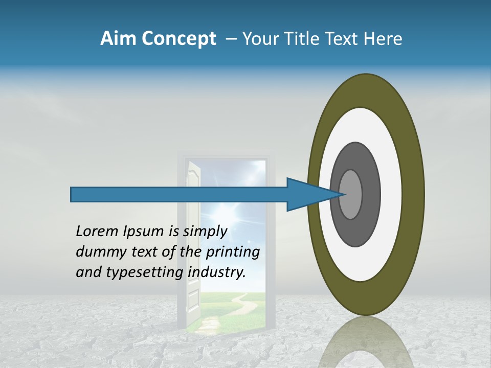 Life Door Hope PowerPoint Template