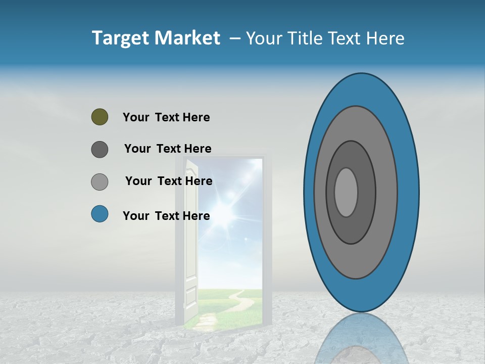 Life Door Hope PowerPoint Template