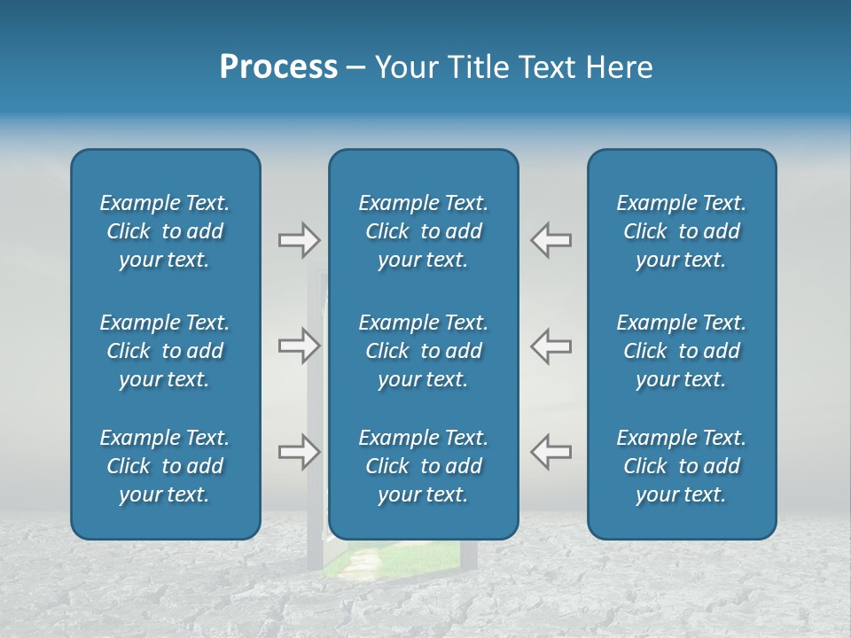 Life Door Hope PowerPoint Template
