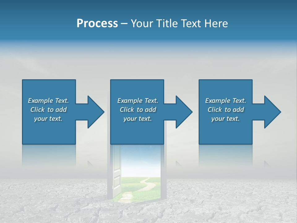 Life Door Hope PowerPoint Template