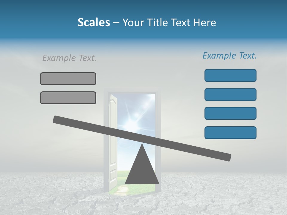 Life Door Hope PowerPoint Template