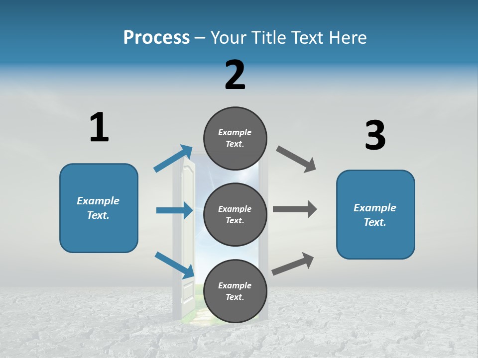 Life Door Hope PowerPoint Template