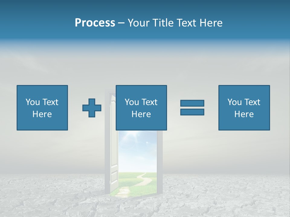 Life Door Hope PowerPoint Template