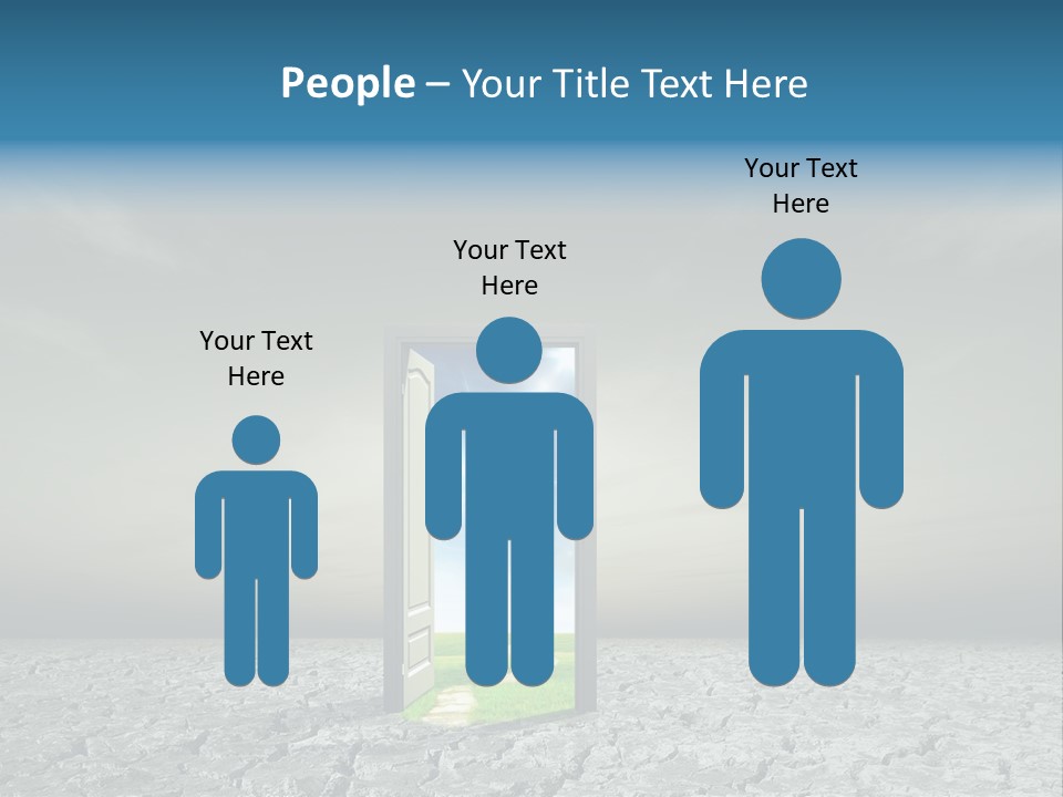 Life Door Hope PowerPoint Template