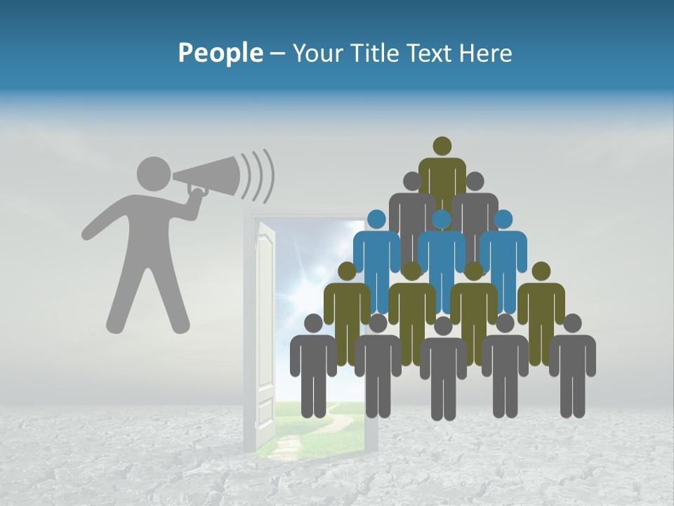 Life Door Hope PowerPoint Template