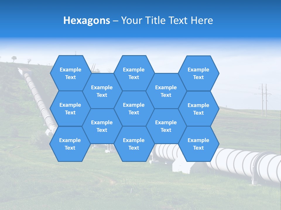 Grass Tanks Fuel PowerPoint Template