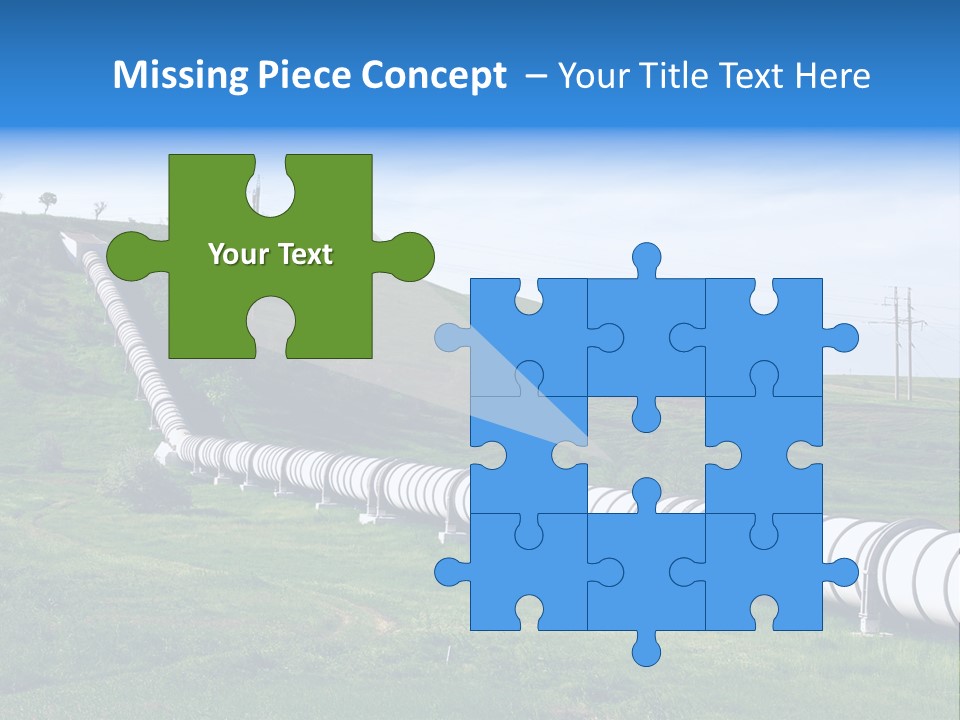 Grass Tanks Fuel PowerPoint Template