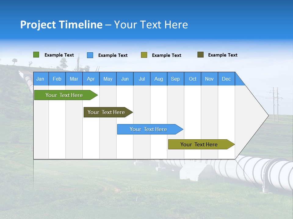 Grass Tanks Fuel PowerPoint Template