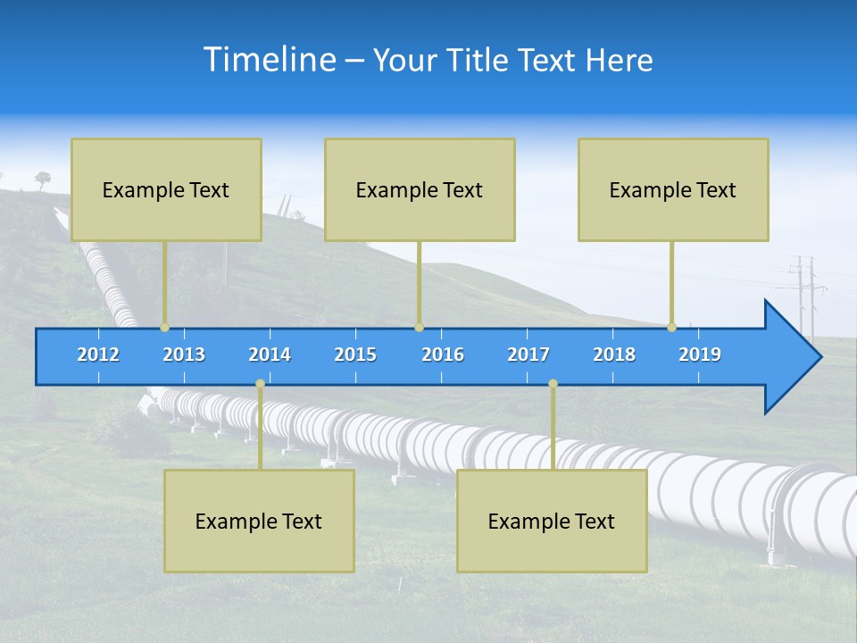 Grass Tanks Fuel PowerPoint Template
