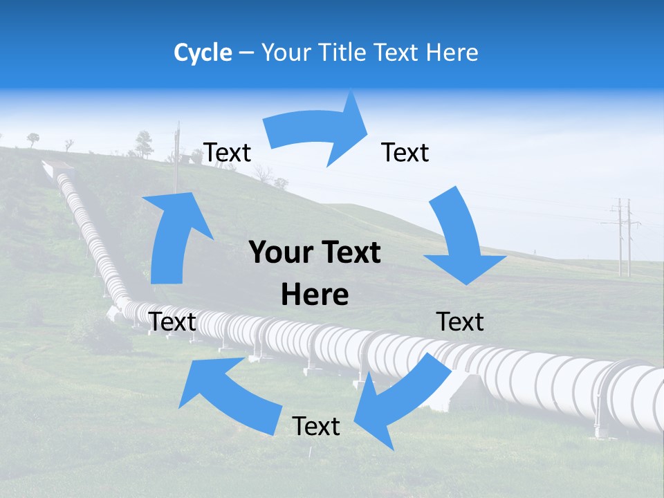 Grass Tanks Fuel PowerPoint Template