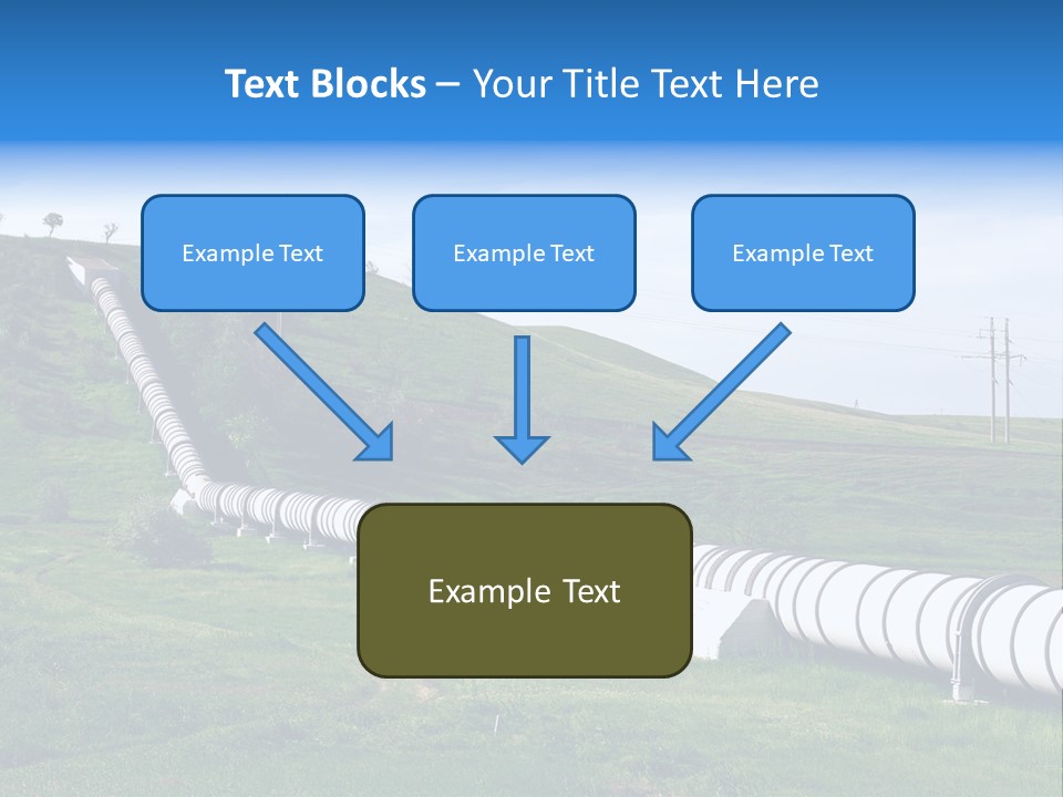 Grass Tanks Fuel PowerPoint Template