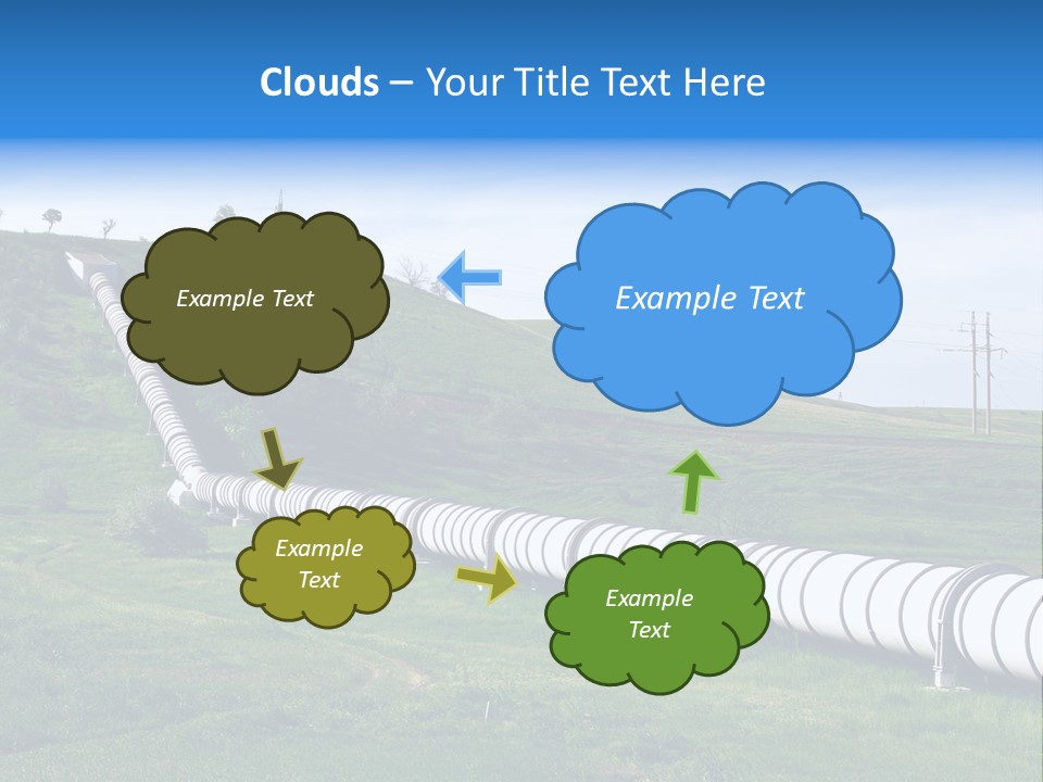 Grass Tanks Fuel PowerPoint Template