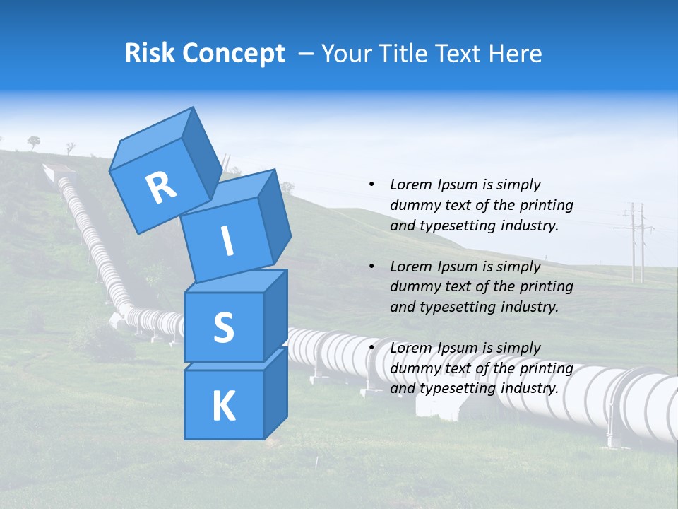 Grass Tanks Fuel PowerPoint Template