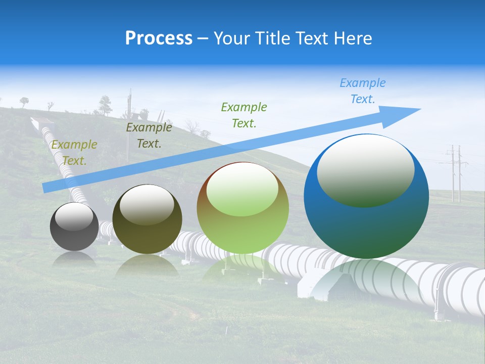 Grass Tanks Fuel PowerPoint Template