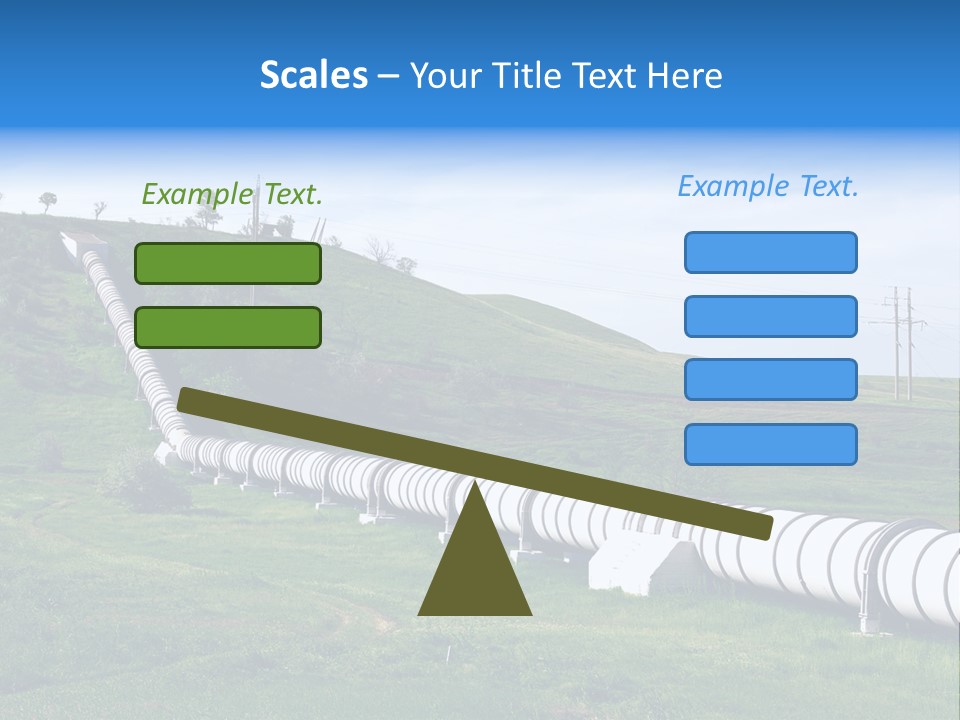 Grass Tanks Fuel PowerPoint Template