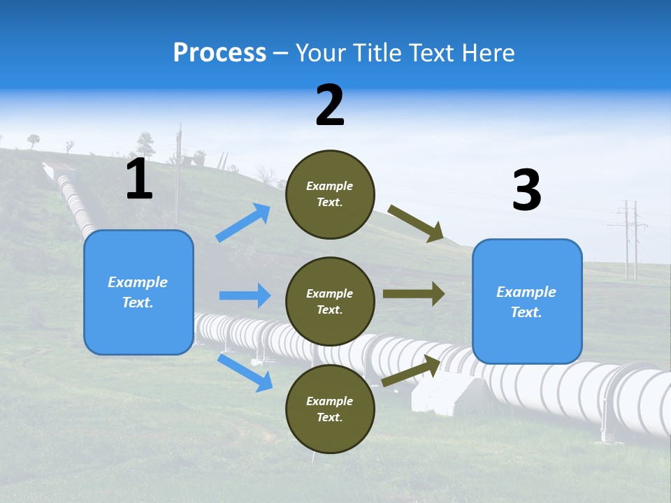 Grass Tanks Fuel PowerPoint Template