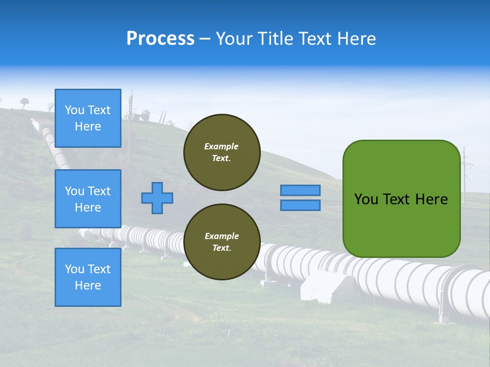Grass Tanks Fuel PowerPoint Template