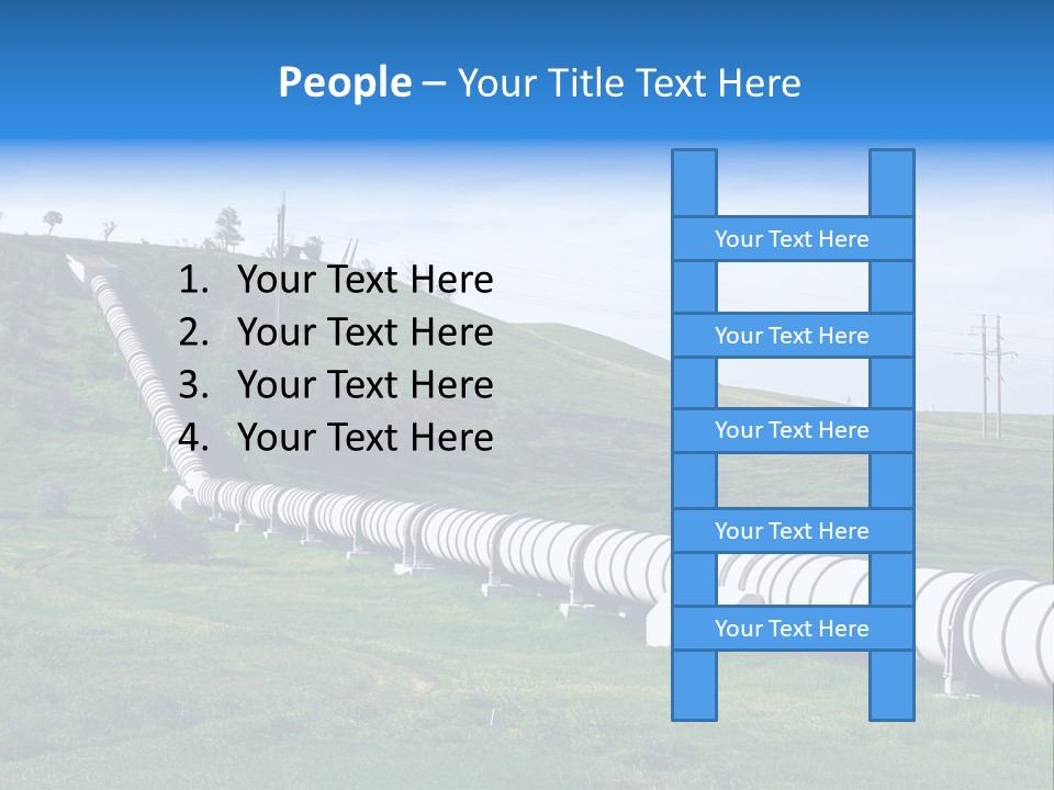 Grass Tanks Fuel PowerPoint Template