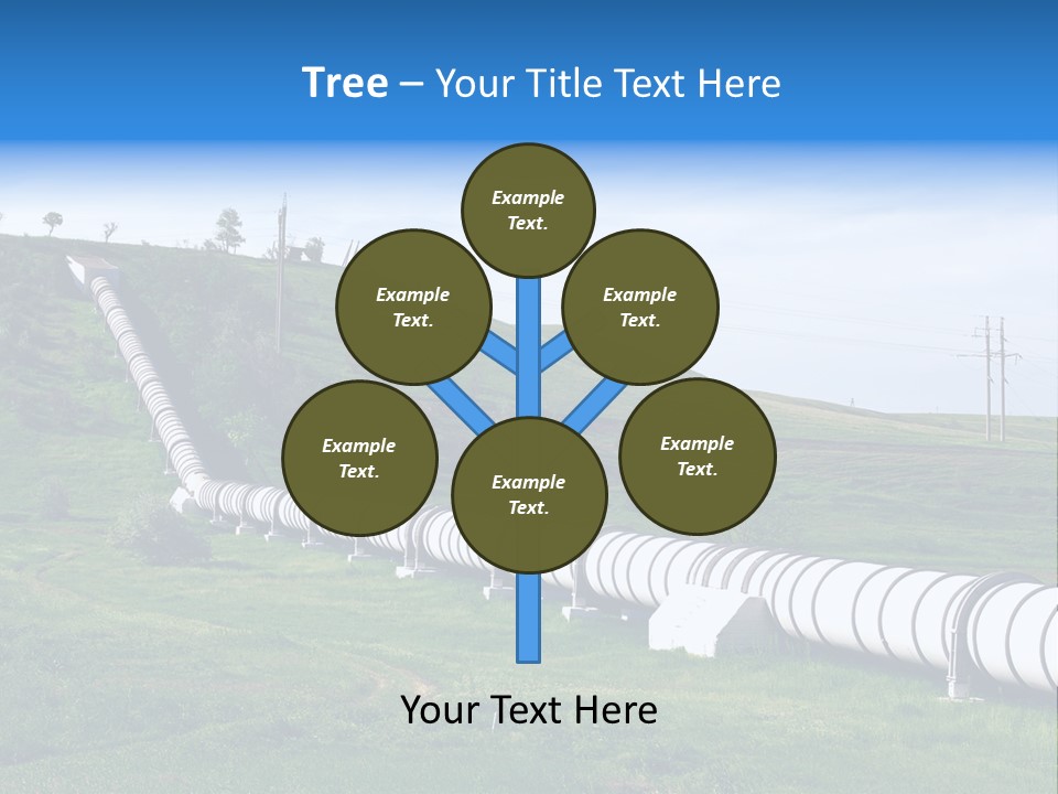 Grass Tanks Fuel PowerPoint Template