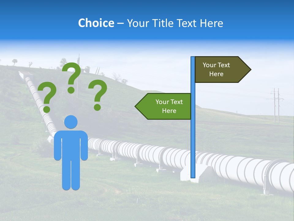 Grass Tanks Fuel PowerPoint Template