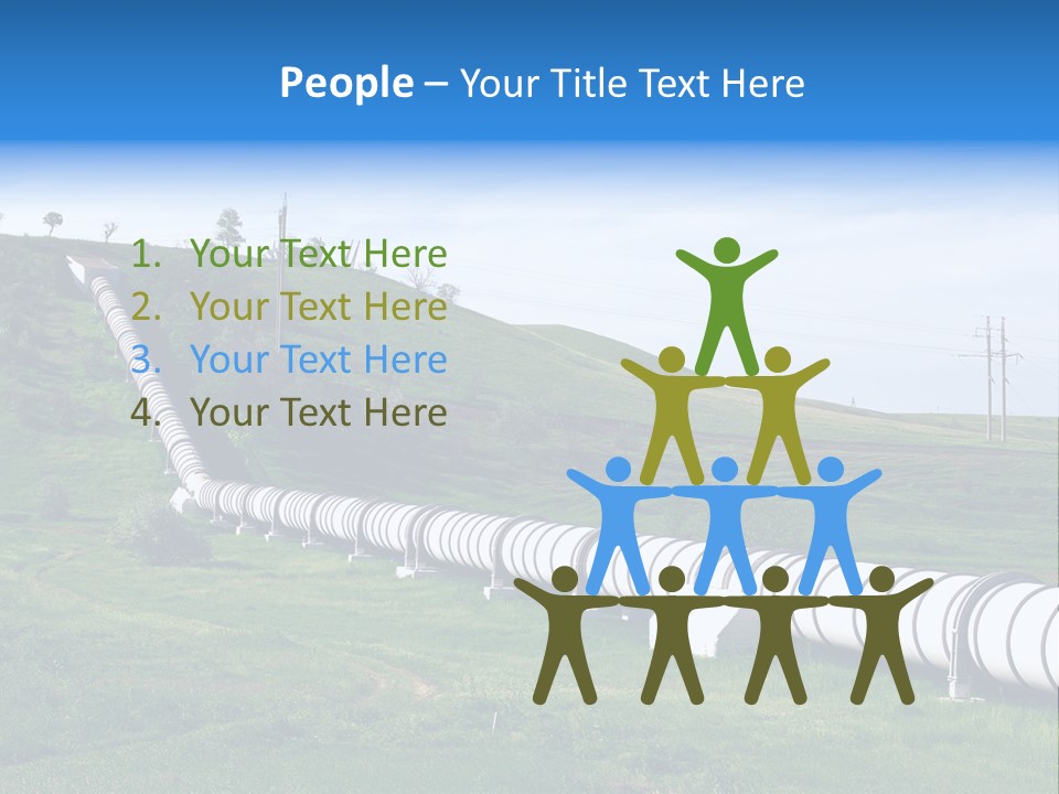 Grass Tanks Fuel PowerPoint Template