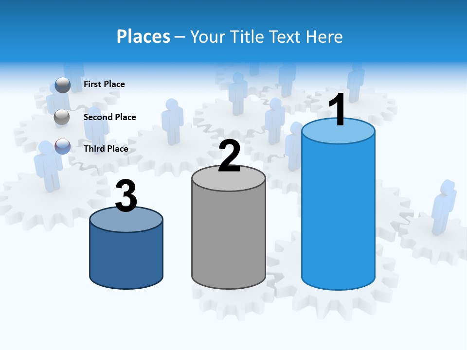 On White White Relation PowerPoint Template