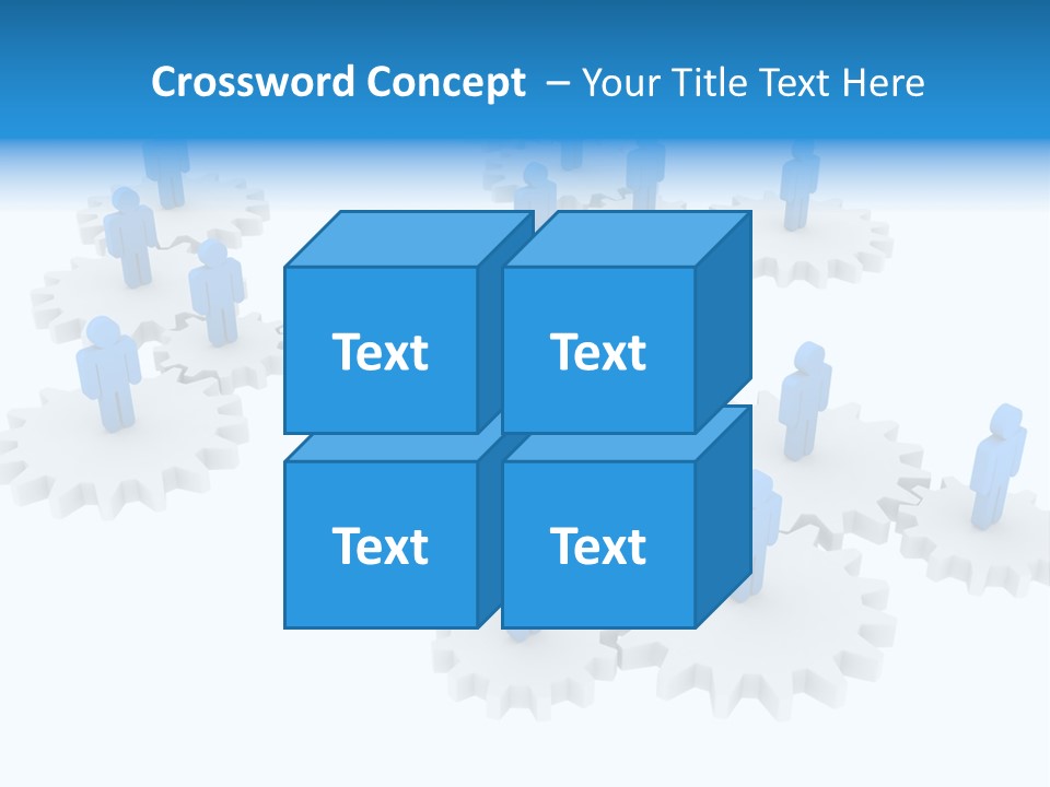 On White White Relation PowerPoint Template