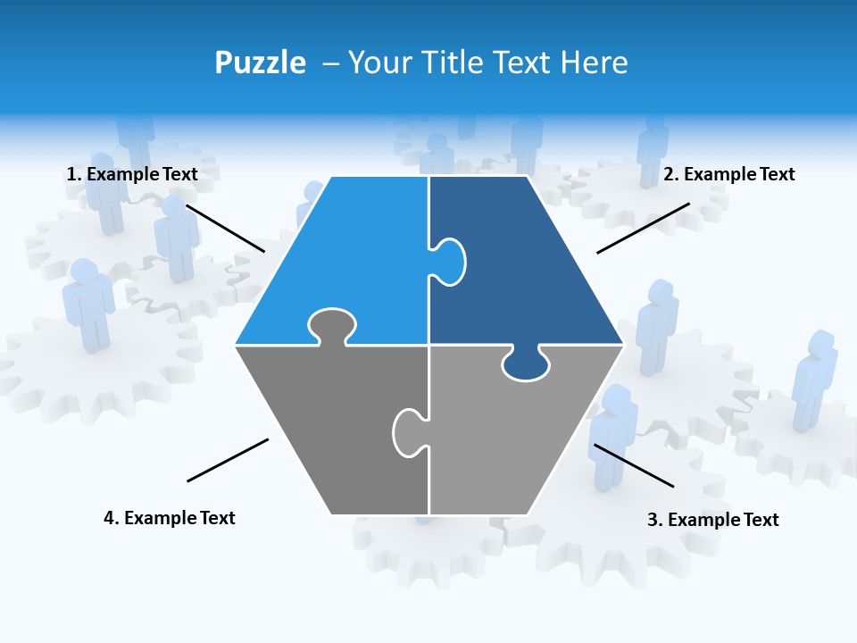 On White White Relation PowerPoint Template