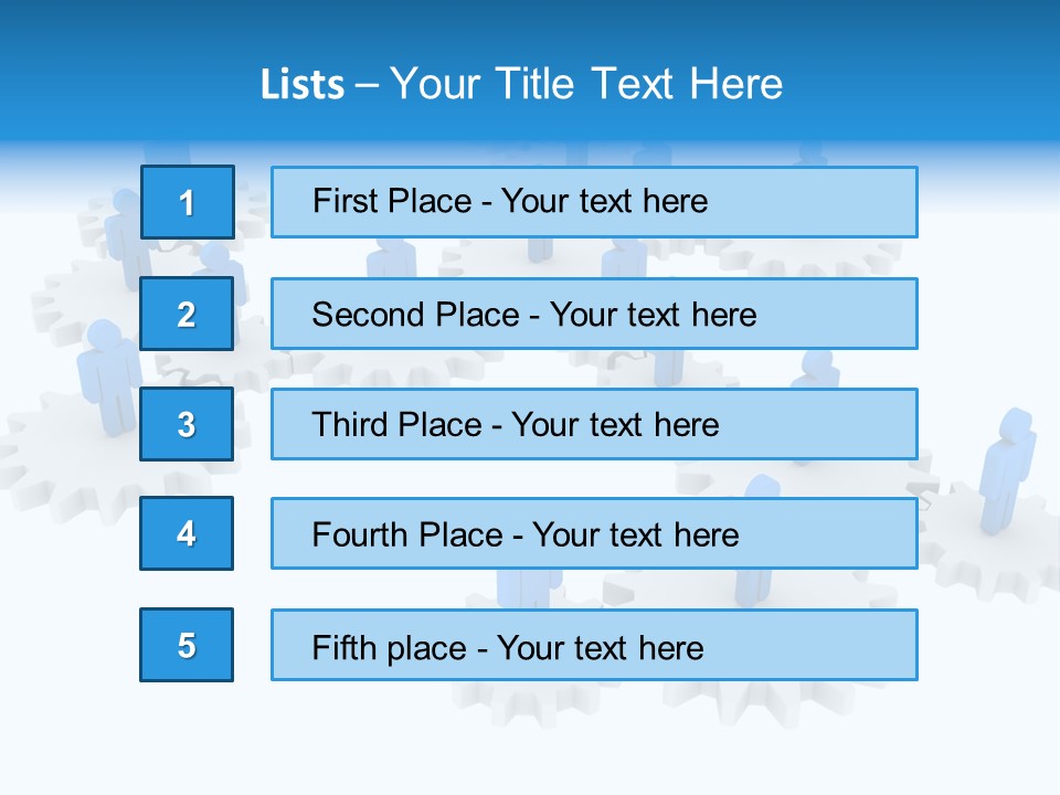 On White White Relation PowerPoint Template