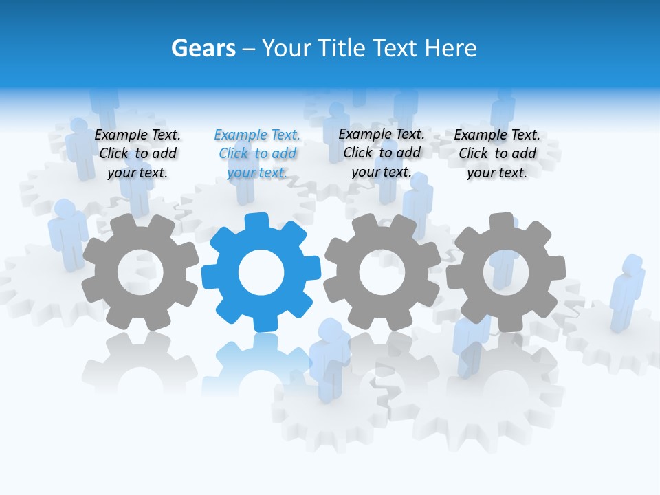 On White White Relation PowerPoint Template