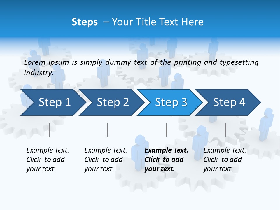 On White White Relation PowerPoint Template