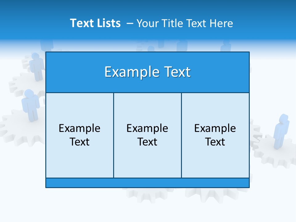 On White White Relation PowerPoint Template