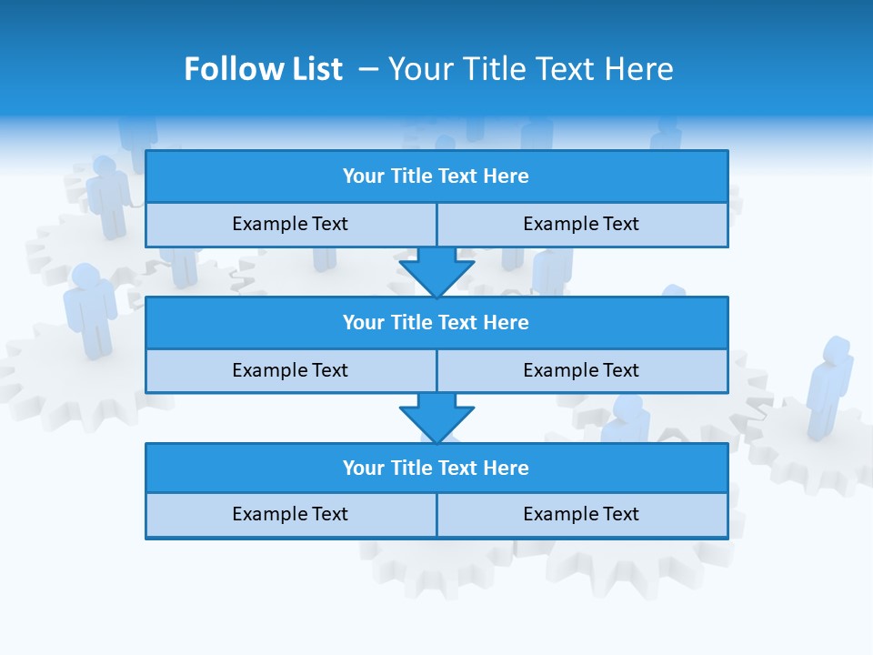 On White White Relation PowerPoint Template