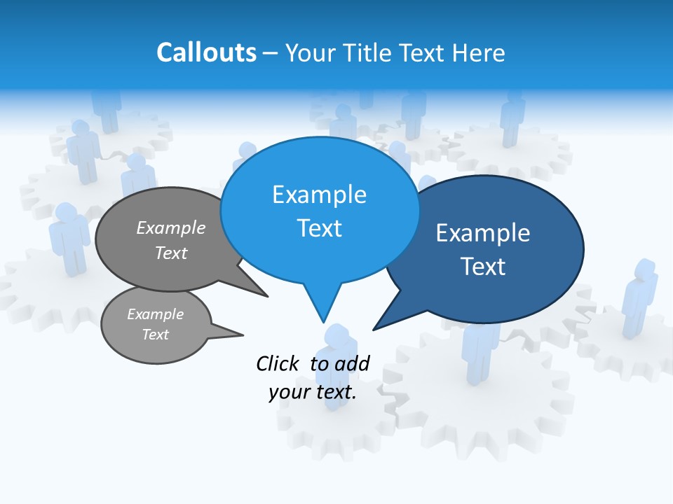On White White Relation PowerPoint Template