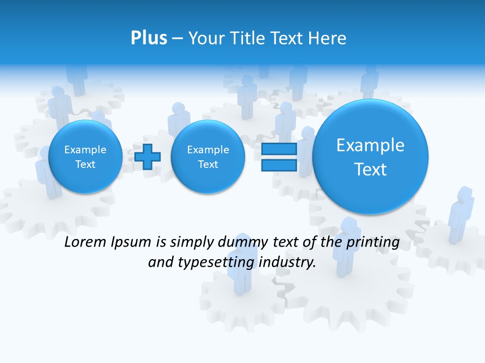 On White White Relation PowerPoint Template