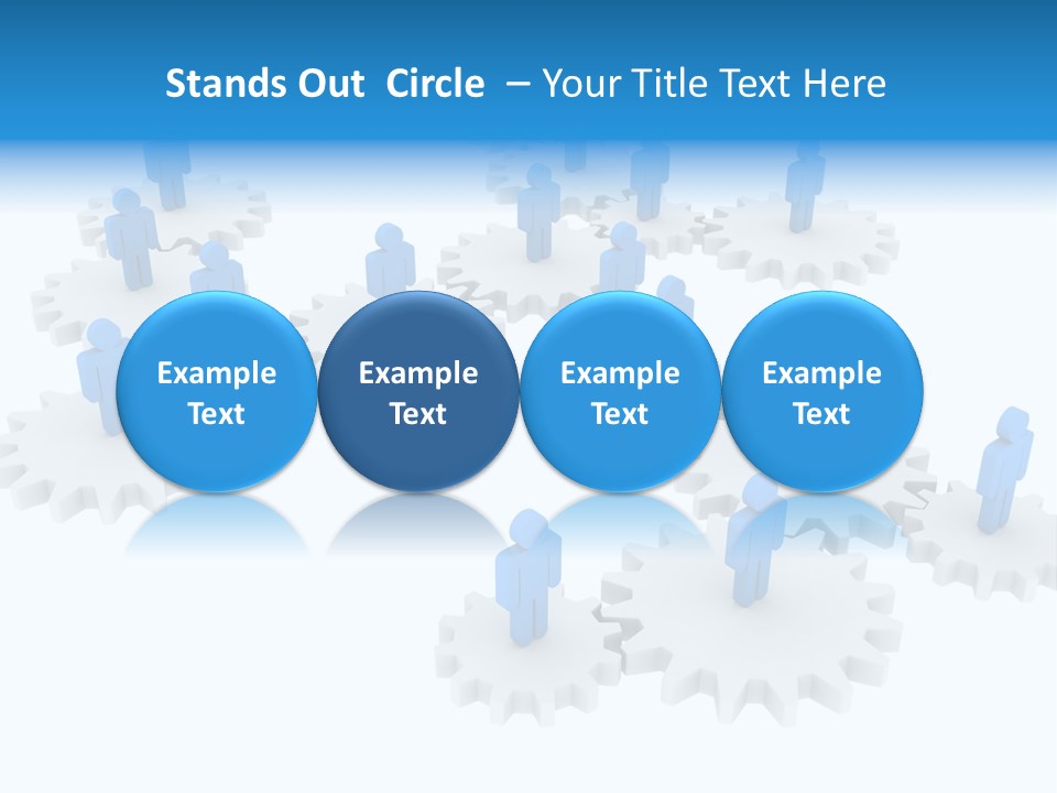 On White White Relation PowerPoint Template