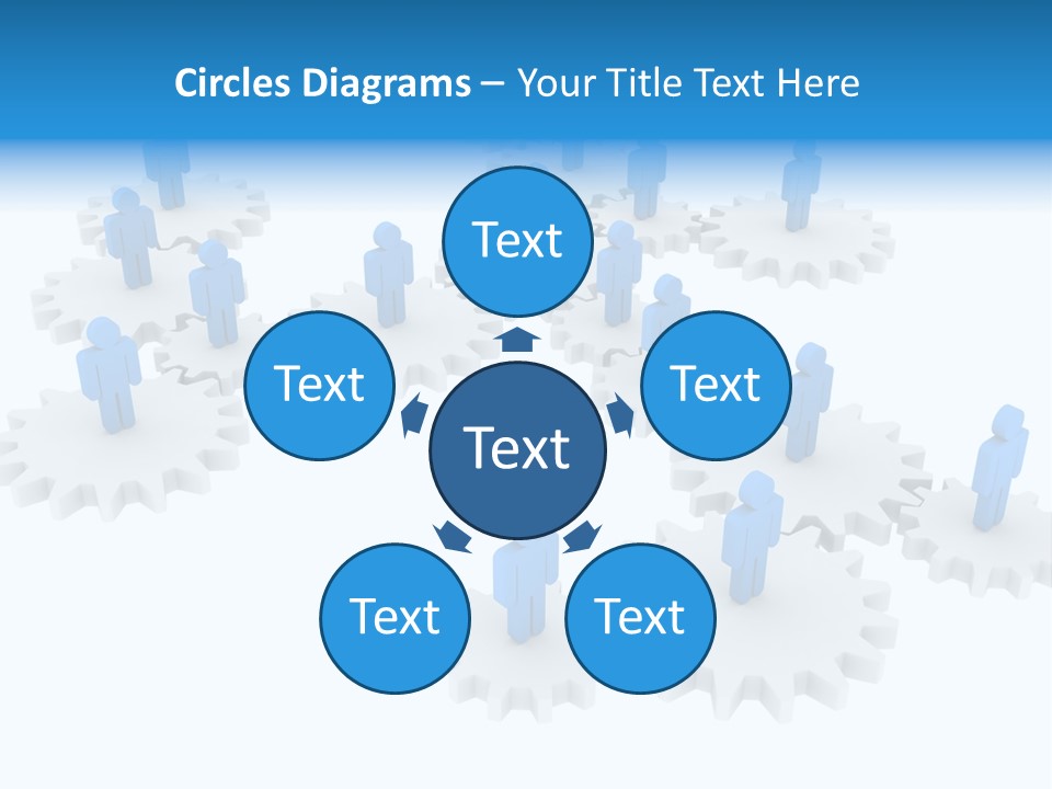 On White White Relation PowerPoint Template